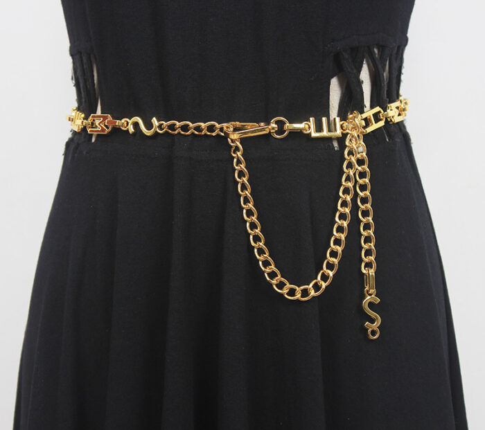 Womens Waist Chain Accessories Female Belt Decoration - Image 3