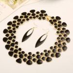 MANILAI Fashion Women Collar Choker Necklaces New Enamel Drop glaze Chunky Alloy Bib Statement Necklaces Maxi Jewelry CE3026 - Image 6