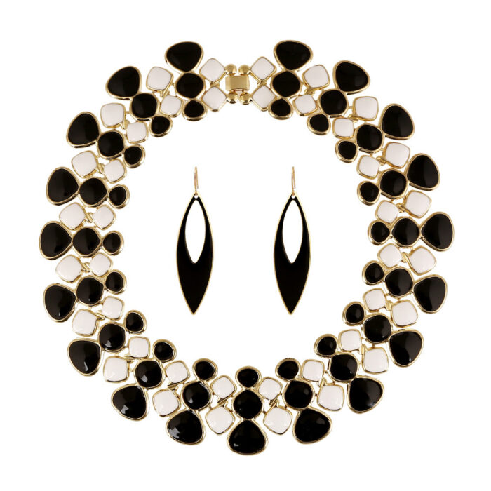 MANILAI Fashion Women Collar Choker Necklaces New Enamel Drop glaze Chunky Alloy Bib Statement Necklaces Maxi Jewelry CE3026 - Image 5