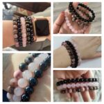 Three-pack Of Natural Stone 8mm Beaded Bracelets - Image 2