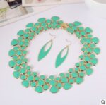 MANILAI Fashion Women Collar Choker Necklaces New Enamel Drop glaze Chunky Alloy Bib Statement Necklaces Maxi Jewelry CE3026 - Image 4
