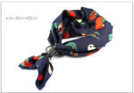 Men's And Women's Scarves Big Square Scarf Retro - Image 6