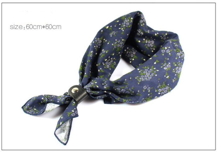 Men's And Women's Scarves Big Square Scarf Retro - Image 5
