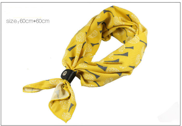 Men's And Women's Scarves Big Square Scarf Retro - Image 4