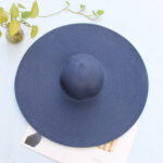 25CM Wide Brim Oversized Beach Hats For Women Large Straw Hat UV Protection - Image 10