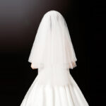 Short Bridal Wedding Veils Two Layer with Metal Combe White Veil for Party Bridal Veil  New Arrival - Image 2