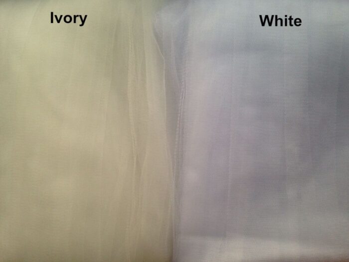 Waltz  Cut Edge White Long Bridal Veils One Layer Wedding Veilsx with Comb Vintage Bridal Wedding - Image 5