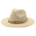 Summer Hats Spring Black Khaki Beach Casual Summer Men Hats - Image 2