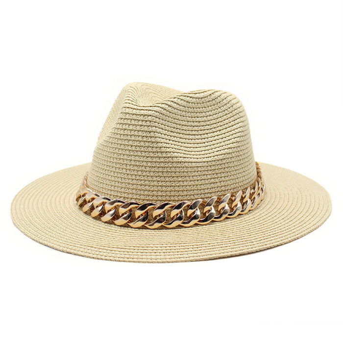 Summer Hats Spring Black Khaki Beach Casual Summer Men Hats - Image 2