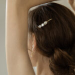 Ba Duckbill Clip Pearl Headband Hair - Image 4