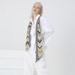 Spring ladies silk scarves - Image 2