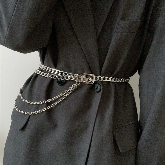 Metal Belt Women's Fine Decorative Waist Chain Jeans With Dress Chain Belt Accessories - Image 6