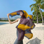 Fashionable Casual Accessories Women's Silk Scarves - Image 3