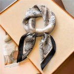 New Women's Scarves 70cm Love Bird Letter Pattern - Image 10