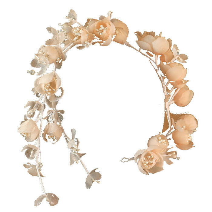 Handmade Flower Headbands For Wedding Hair Accessories - Image 5