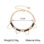 Bracelets Ethnic Style Beaded Diamond Tassel Bracelet - Image 2
