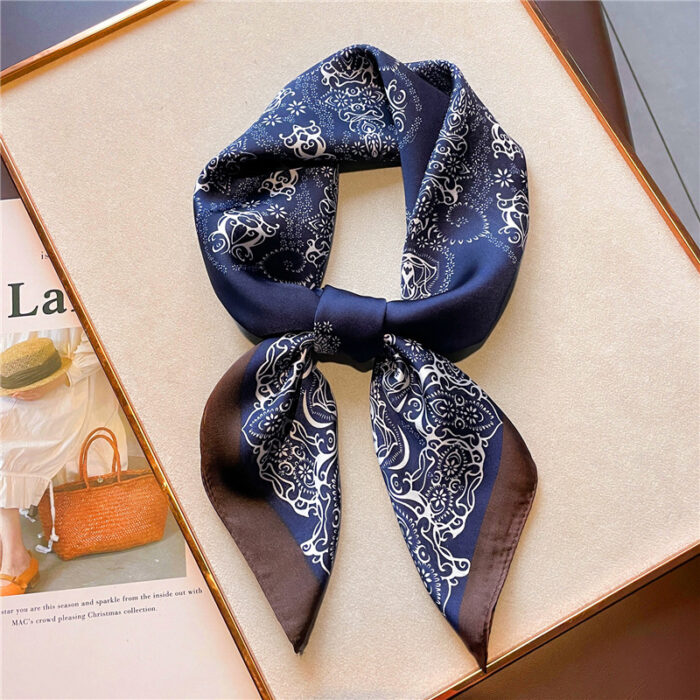 New Women's Scarves 70cm Love Bird Letter Pattern - Image 9