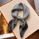 New Women's Scarves 70cm Love Bird Letter Pattern - Image 8