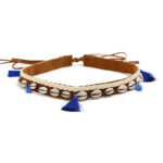 Geometric Shell Woven Slim Waist Belt Women's Waist Chain - Image 2