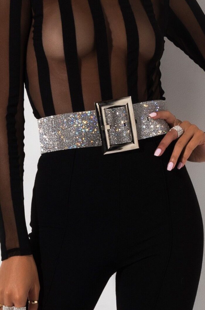 Fashion Diamond Waist Chain Nightclub Show Belt - Image 1