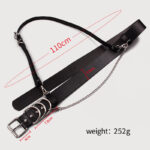 Military wind chain summer dress belt waist belt decoration chain single shoulder strap waist seal female straps - Image 5