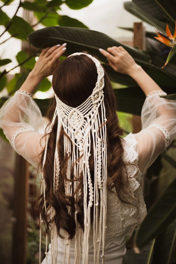 Veil Decorative Hair Rope Headband - Image 6