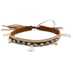 Geometric Shell Woven Slim Waist Belt Women's Waist Chain - Image 4