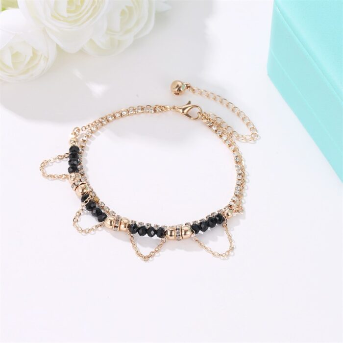 Bracelets Ethnic Style Beaded Diamond Tassel Bracelet - Image 6