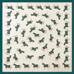 New Simulated Silk Satin Printed Scarves - Image 3