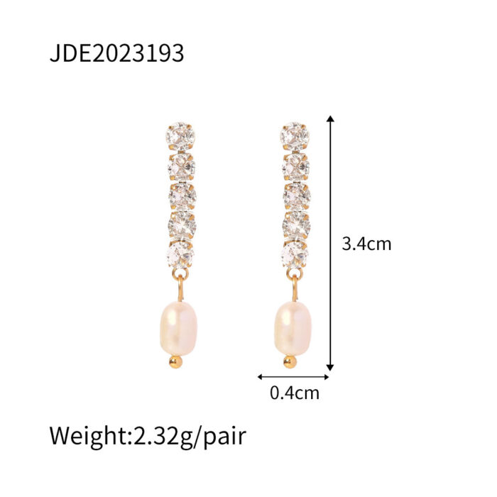 Aurelia Pearl Earrings - Image 2