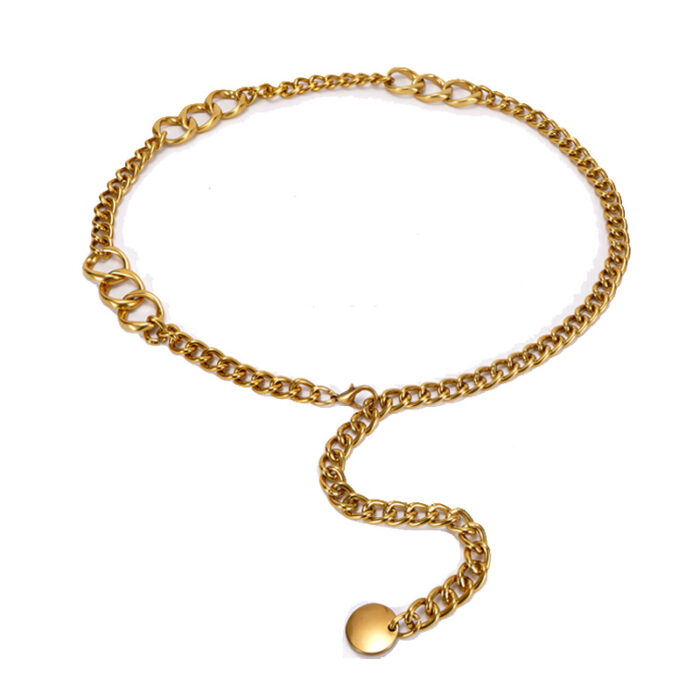 Women's Fashion Metal Belt Waist Chain - Image 5