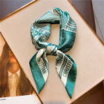 New Women's Scarves 70cm Love Bird Letter Pattern - Image 5