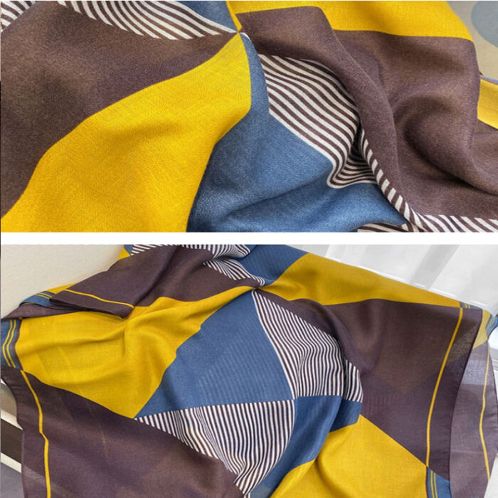 Fashionable Casual Accessories Women's Silk Scarves - Image 5