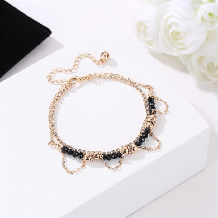 Bracelets Ethnic Style Beaded Diamond Tassel Bracelet - Image 5