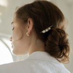 Ba Duckbill Clip Pearl Headband Hair