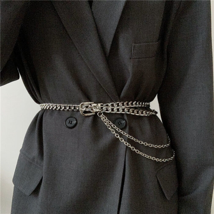 Metal Belt Women's Fine Decorative Waist Chain Jeans With Dress Chain Belt Accessories - Image 5