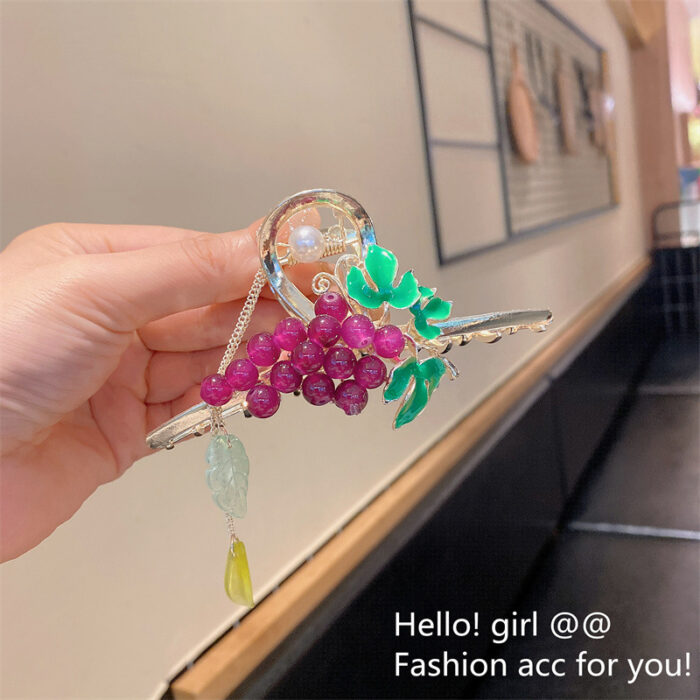 New Fruit Hair Accessories Ancient Style Accessories Grab Clip - Image 2