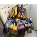Fashionable Casual Accessories Women's Silk Scarves - Image 7