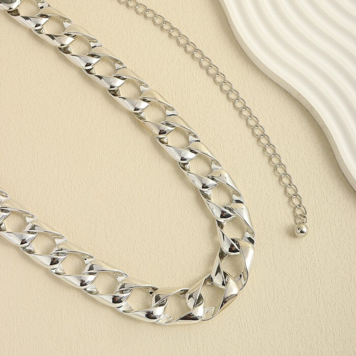 New Waist Chain Acrylic Accessory Belt With Skirt Dress Waist Chain Rectangular X Chain Decorative Waist Seal Body Chain - Image 10