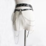 Punk Concave Shape Waist Chain Casual Belt Chain - Image 4