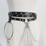 Punk Concave Shape Waist Chain Casual Belt Chain - Image 5