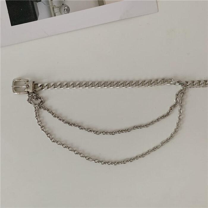 Metal Belt Women's Fine Decorative Waist Chain Jeans With Dress Chain Belt Accessories - Image 4